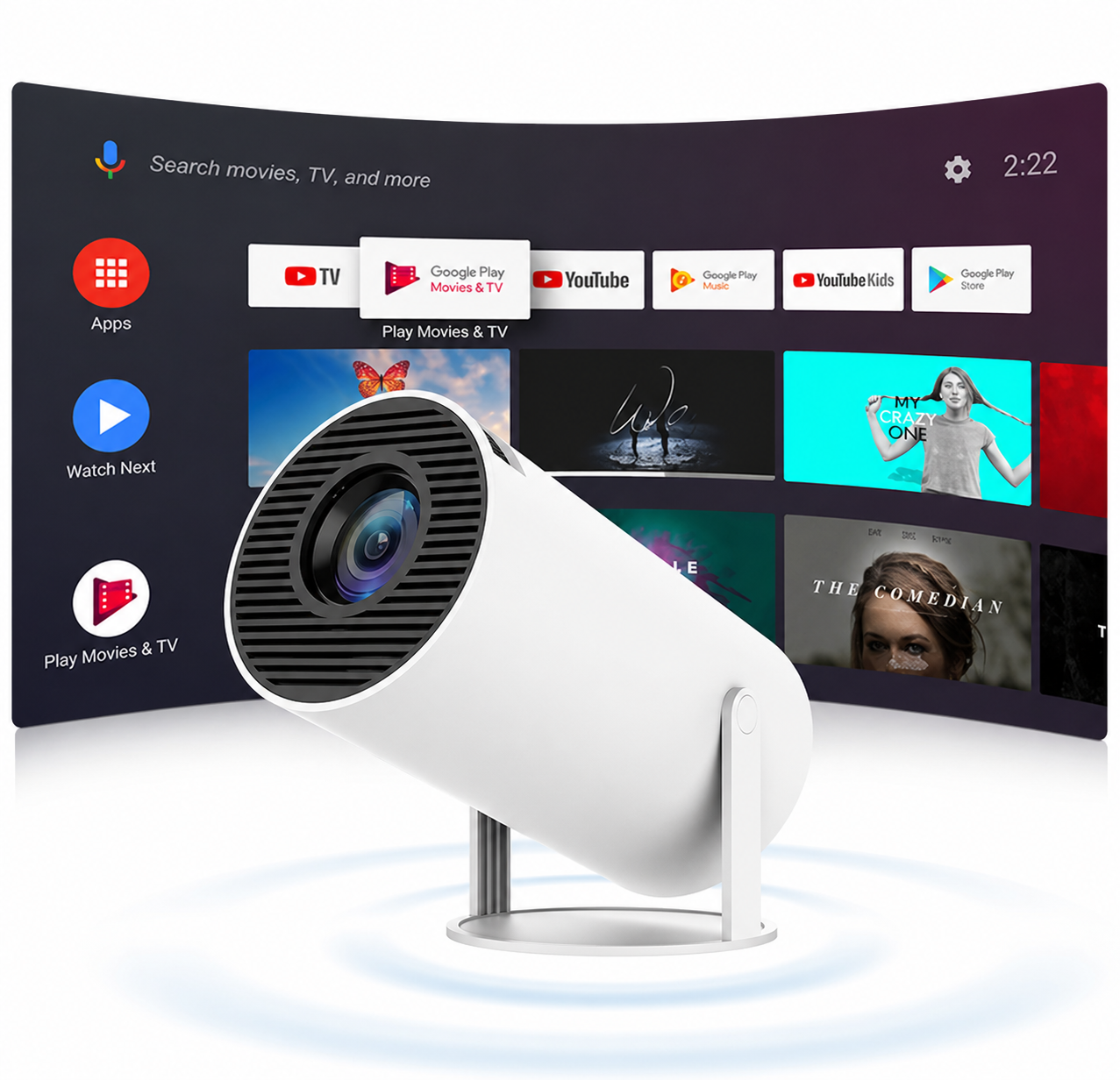 4K ANDROID PROJRCTOR